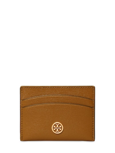 Tory Burch Robinson leather wallet, Brown