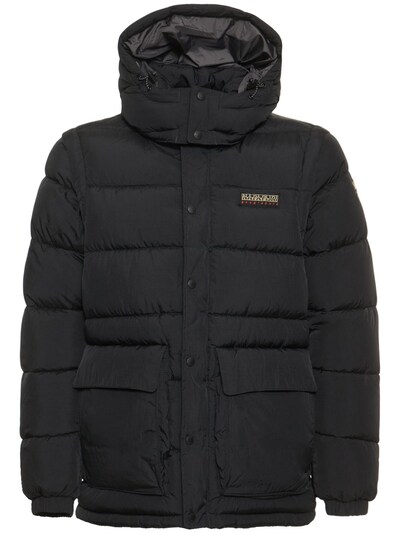 A-chairlift Down-free Puffer Parka Luisaviaroma Men Clothing Coats Parkas 