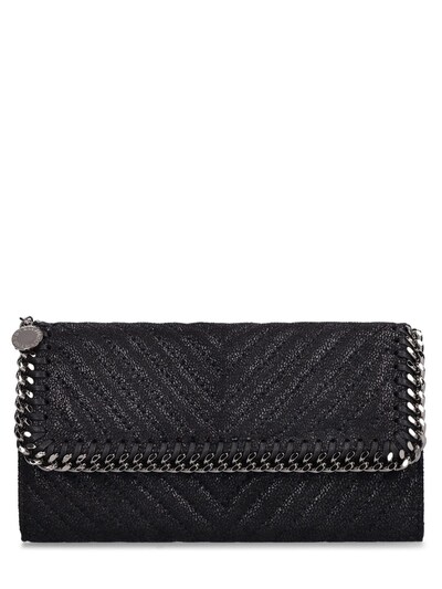 Falabella Shaggy Faux Leather Wallet Luisaviaroma Women Accessories Bags Wallets 