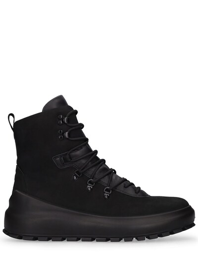 Nubuck military boots - Stone Island - Men | Luisaviaroma