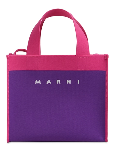 Marni - Borsa piccola in nylon - Viola/Fucsia | Luisaviaroma