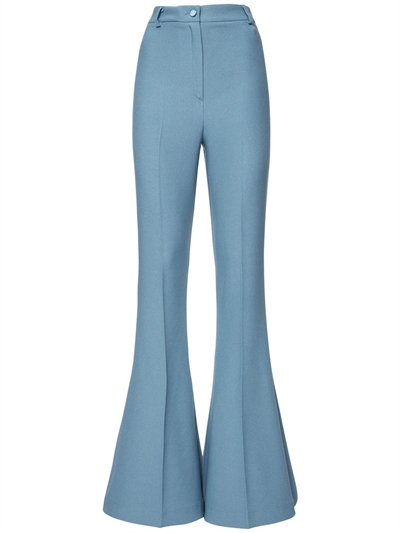 HEBE STUDIO - Bianca flared cady pants 