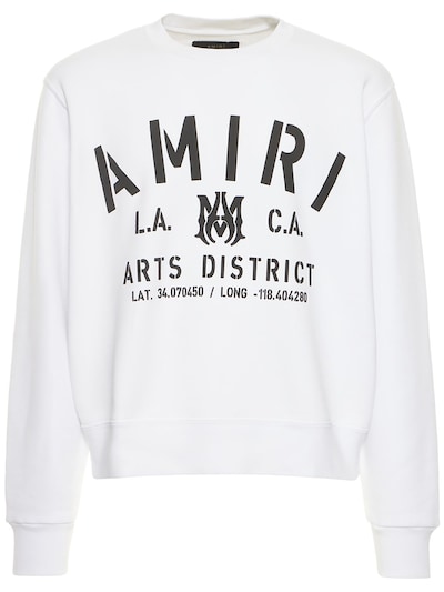 Logo stencil print jersey - Amiri - Men | Luisaviaroma