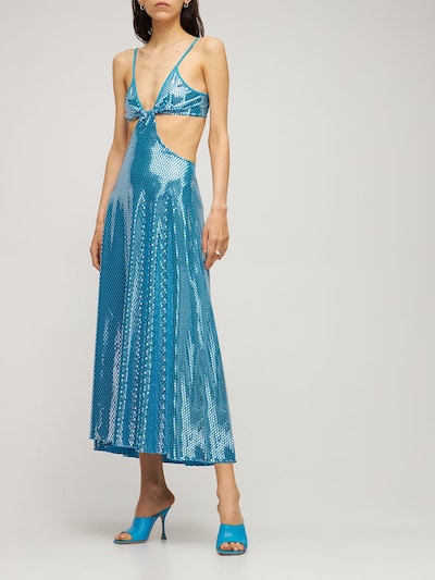 Rotate: Cinderelly embellished cutout midi dress - women_1 | Luisa Via Roma