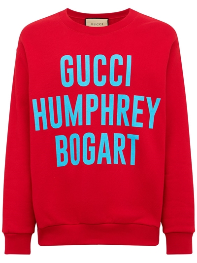 red cotton sweatshirt