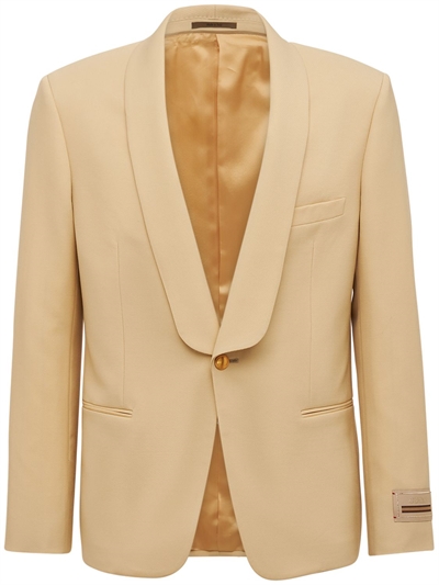 Gucci - Giacca monopetto in lana - Cornsilk | Luisaviaroma