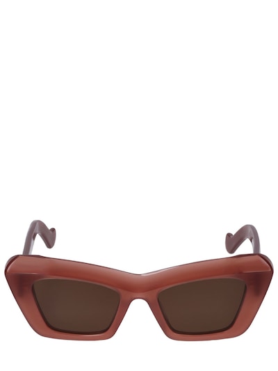 Chunky Anagram Cat-eye Sunglasses Luisaviaroma Women Accessories Sunglasses Cat Eye Sunglasses 