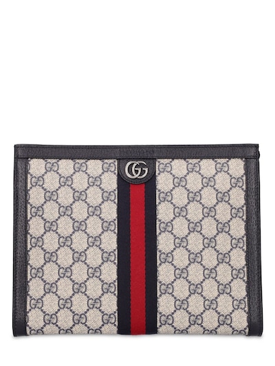 ophidia gg supreme canvas zip pouch