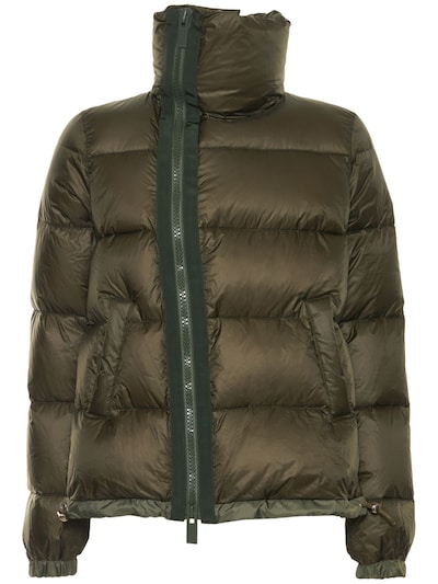 Oversized high neck down jacket - Sacai - Women | Luisaviaroma