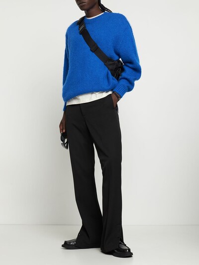 Mohair blend knit sweater - Represent - Men | Luisaviaroma