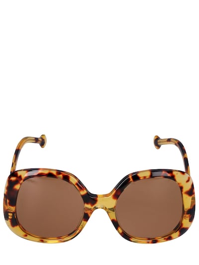 Lunettes de soleil rondes en ac tate Gucci Femme Luisaviaroma