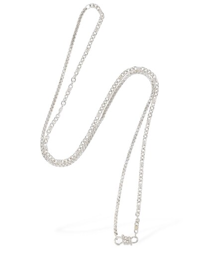逆輸入 【LORO】E ついに再販開始Loro necklace 02（silver／50cm