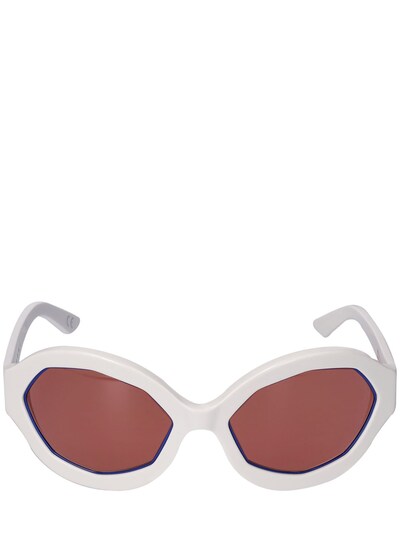 Sierra Round Acetate Sunglasses Luisaviaroma Women Accessories Sunglasses Round Sunglasses 