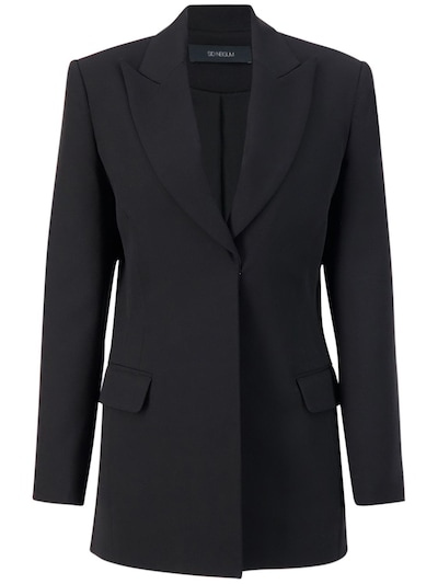 Suiting peaked lapel blazer - Sid Neigum - Women | Luisaviaroma