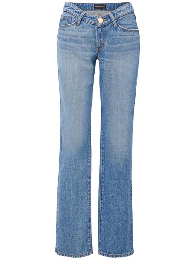 Luisaviaroma Donna Abbigliamento Pantaloni e jeans Jeans Jeans a vita alta Jeans Dritti Vita Alta In Denim 