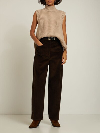 Preen cotton corduroy pants - Khaite - Women | Luisaviaroma