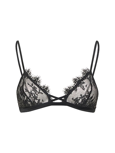 Jolie lace soft triangle bra - Kiki De Montparnasse - Women | Luisaviaroma