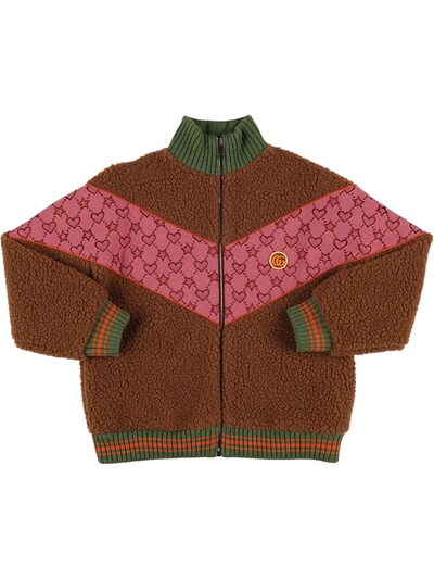 luisaviaroma.com | Guccifaux fur zip sweatshirt