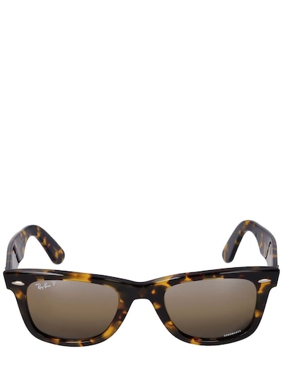 Ray-ban - Original wayfarer chromance polarized - Havana/Brown |  Luisaviaroma