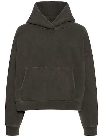 Heavy hood washed cotton hoodie - Entire Studios - Men