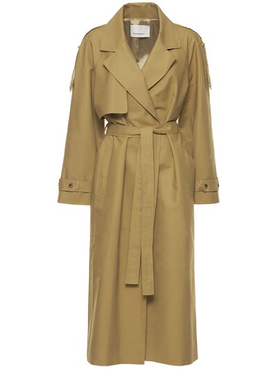 Luisaviaroma Femme Vêtements Manteaux & Vestes Manteaux Trench-coats Trench-coat Oversize En Toile De Nylon 