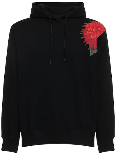 Cotton new era hooded sweatshirt - Yohji Yamamoto - Men | Luisaviaroma