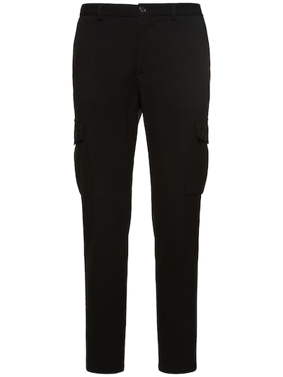 Jersey cargo pants - Dolce & Gabbana - Men | Luisaviaroma