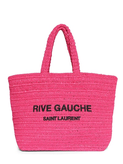 Rive gauche viscose tote bag - Saint Laurent - Women