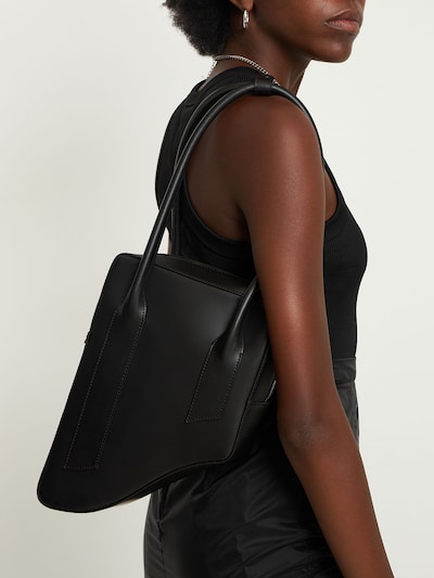 Trois 6 leather shoulder bag - MM6 Maison Margiela - Women | Luisaviaroma