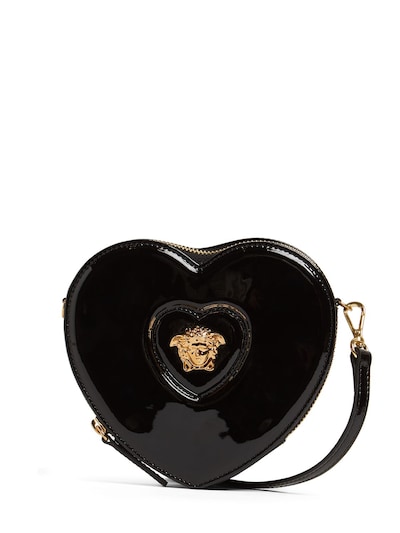 Heart-shaped shoulder bag - Black - Ladies