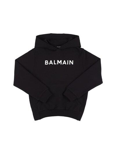 Logo sweatshirt hoodie - Balmain - Boys |