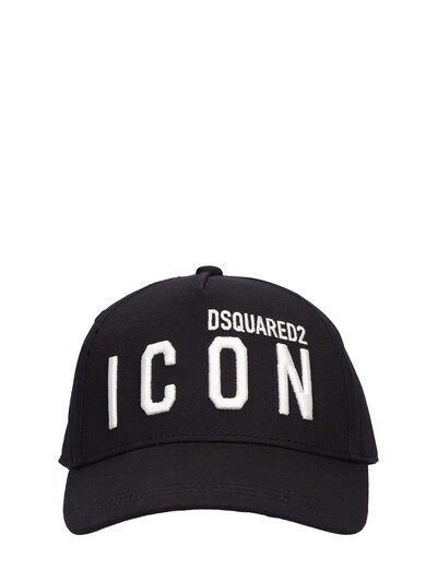 Cotton gabardine baseball cap w/ logo - Dsquared2 - Boys