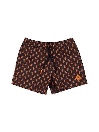 Louis Vuitton Louis Vuitton Printed Nylon Swim Shorts