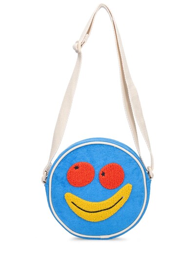 Smile cotton blend shoulder bag - Tiny Cottons - Girls | Luisaviaroma