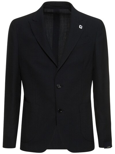 Wool blend jacket - Lardini - Men | Luisaviaroma