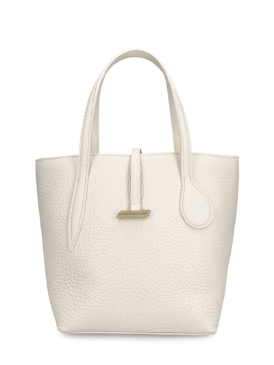 Mini sprout grained leather tote bag - Little Liffner - Women