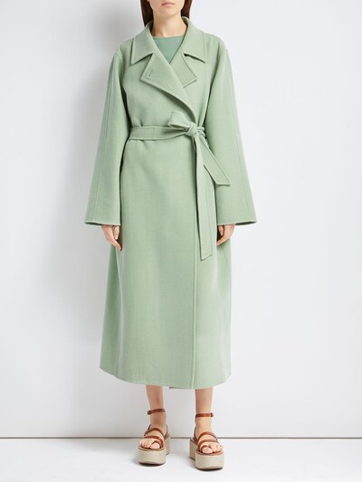 Hans belted wool & cashmere long coat - Max Mara - Women | Luisaviaroma