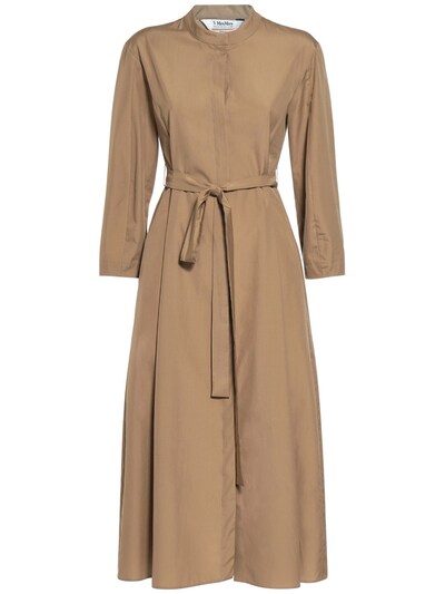 Cloe belted poplin midi dress - 'S Max Mara - Women | Luisaviaroma