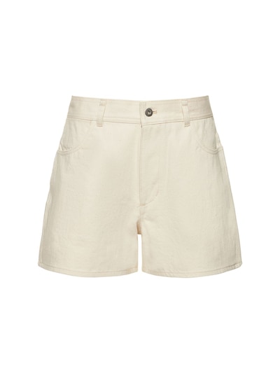 Cotton denim mini shorts - Jil Sander - Women | Luisaviaroma