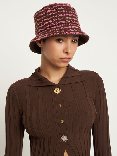 Le bob bordado bucket hat - Jacquemus - Women | Luisaviaroma