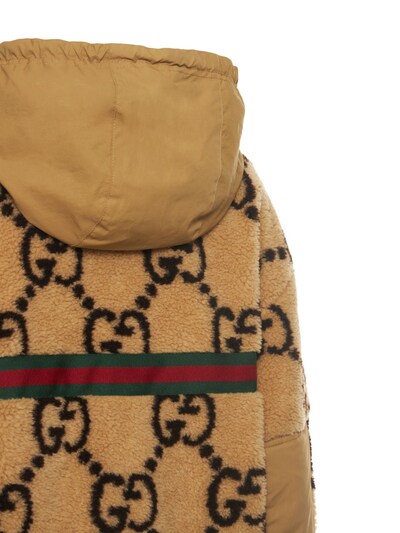 Gucci: Wool blend sweatshirt - Beige - women_6 | Luisa Via Roma