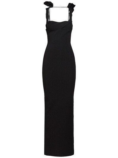 La robe malle alca crepe long dress - Jacquemus - Women | Luisaviaroma