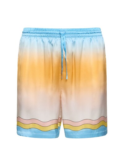 Casablanca Men's Silk Shorts