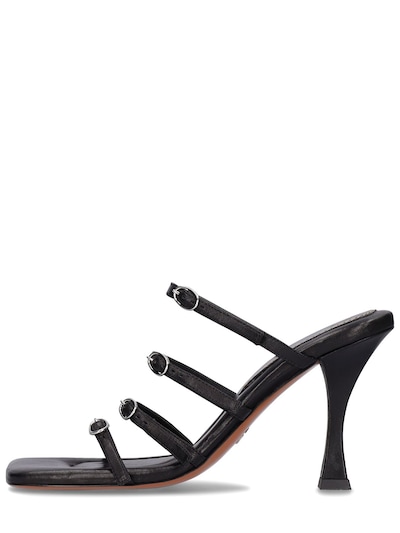 95mm square leather sandals - Proenza Schouler - Women | Luisaviaroma