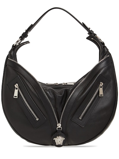 Versace Zip Pocket Shoulder Bags