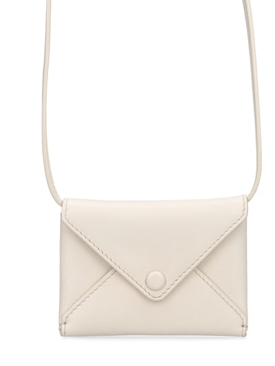 Mini envelope leather bag - The Row - Women | Luisaviaroma