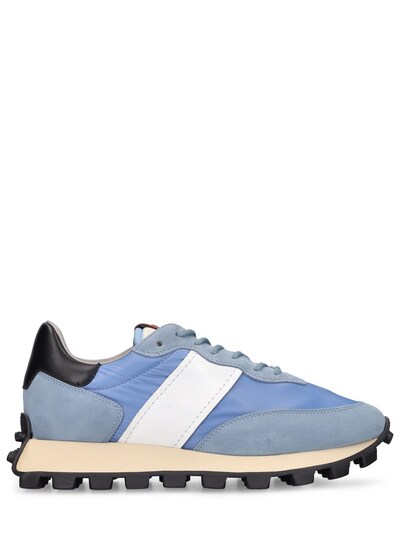 Tod's - 30mm nylon & leather sneakers - Blue | Luisaviaroma