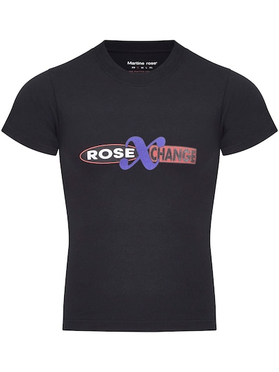Rose x change cotton jersey t-shirt - Martine Rose - Men | Luisaviaroma