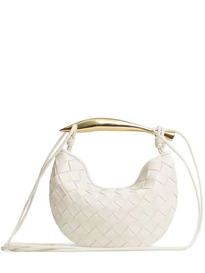 luisaviaroma.com | Mini Sardine leather top handle bag