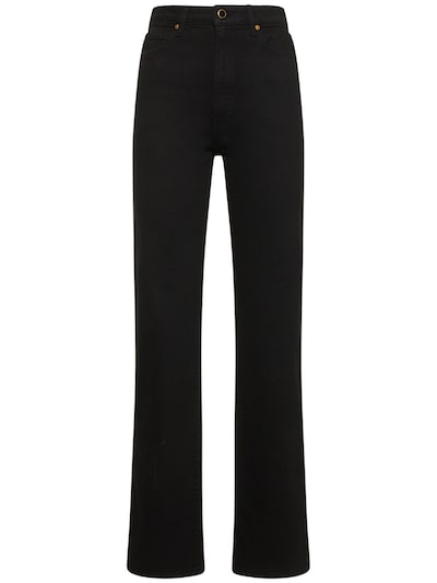 Danielle high rise straight jeans - Khaite - Women | Luisaviaroma